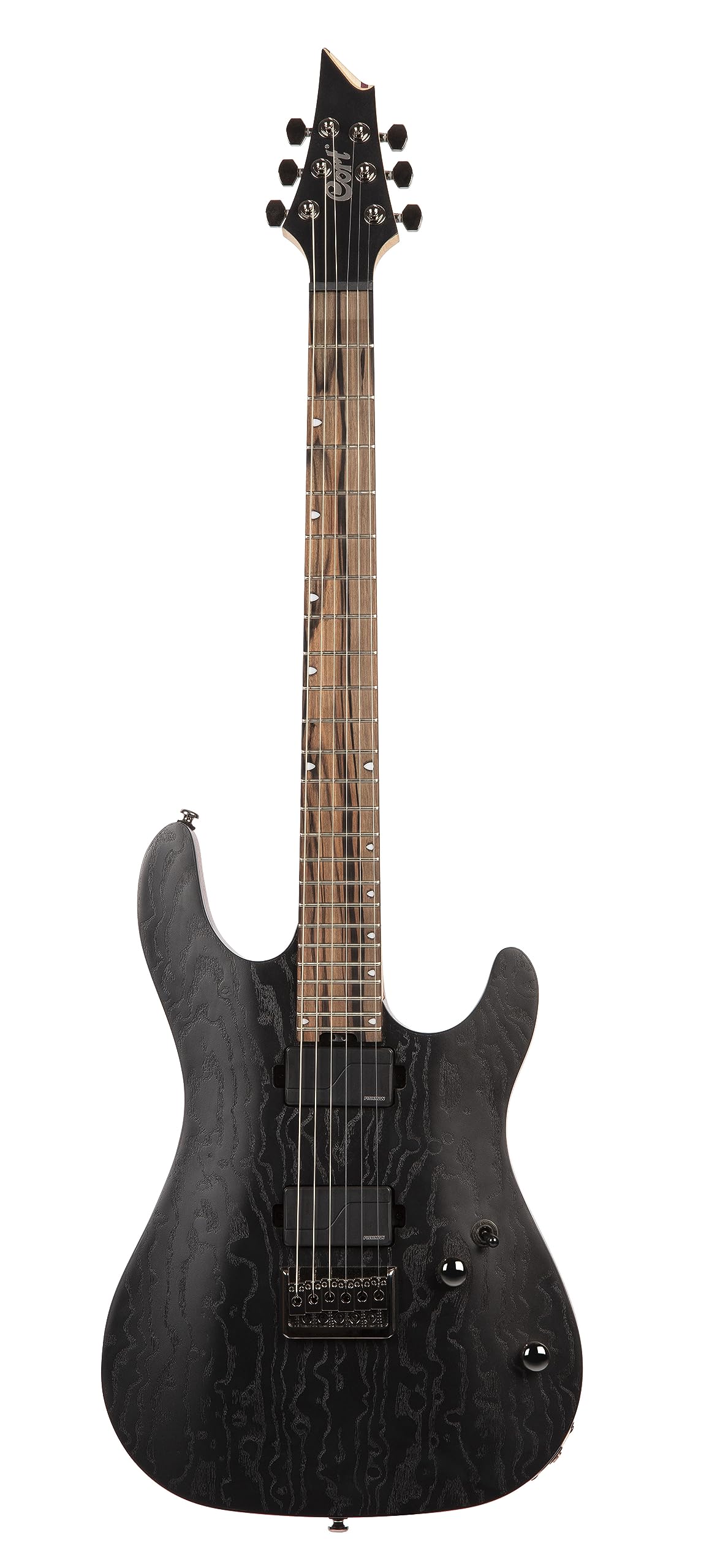 Cort KX Series 500 Electric Guitar, Etched Black.