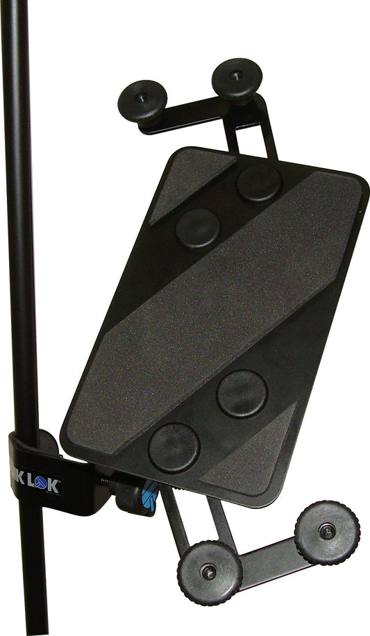 Quick Lok IPS-12 Universal Tablet Holder for Side/Top Connection to Microphone and Music Stands