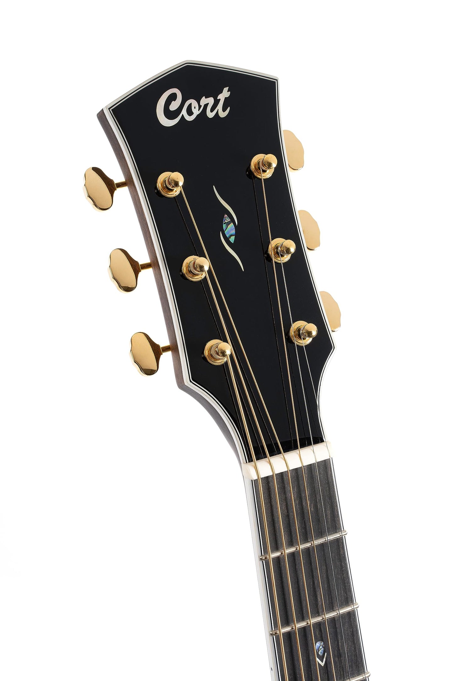 Cort 6 String Acoustic Guitar, Right, Light Burst, Full (GOLDD8LB-U)