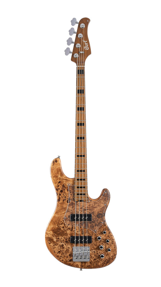 Cort 4 String Bass Guitar, Right, Open Pore Vintage Natural, Full (GBMODERN4OPVN)