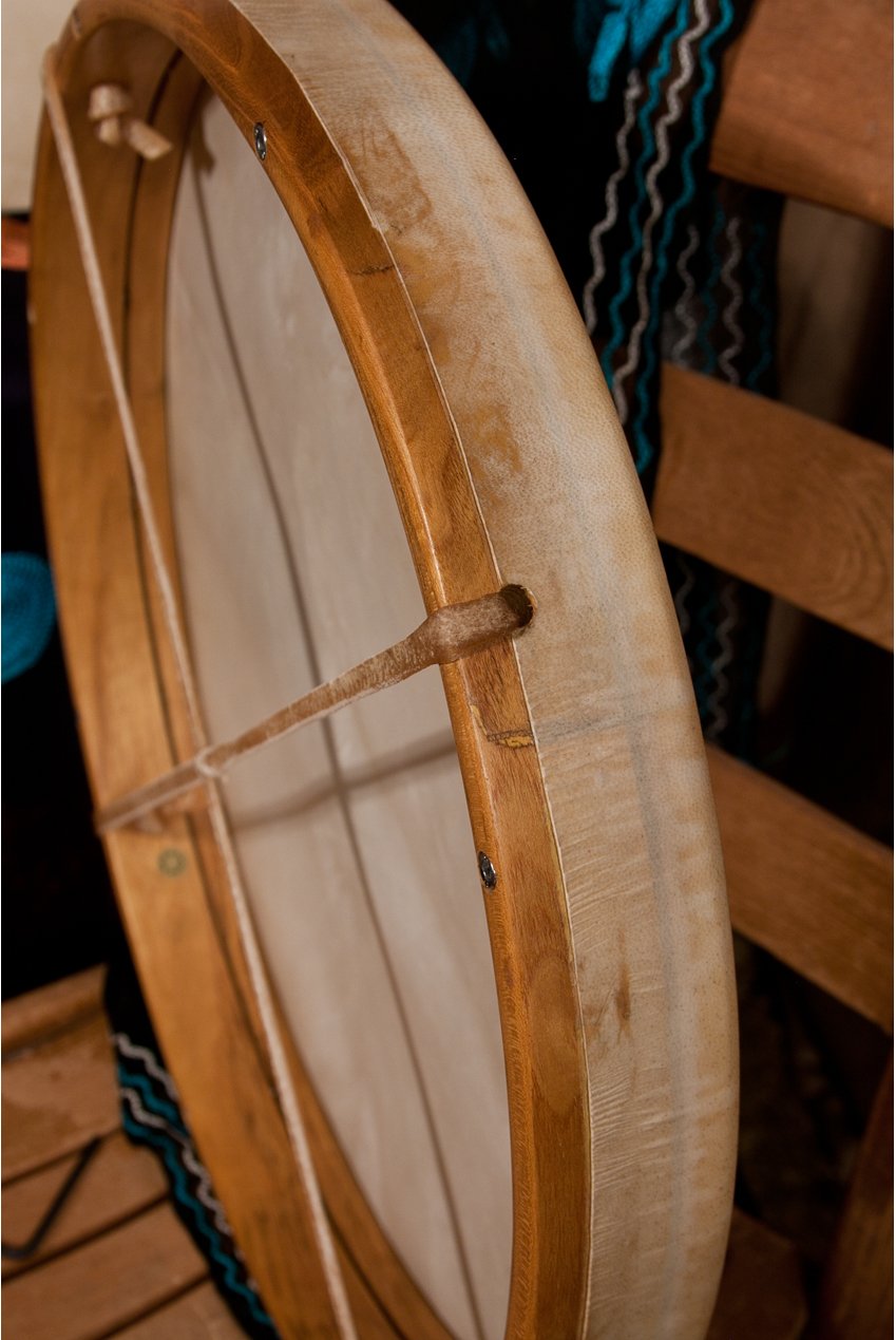 Frame Drum, 16", Interior Tuning