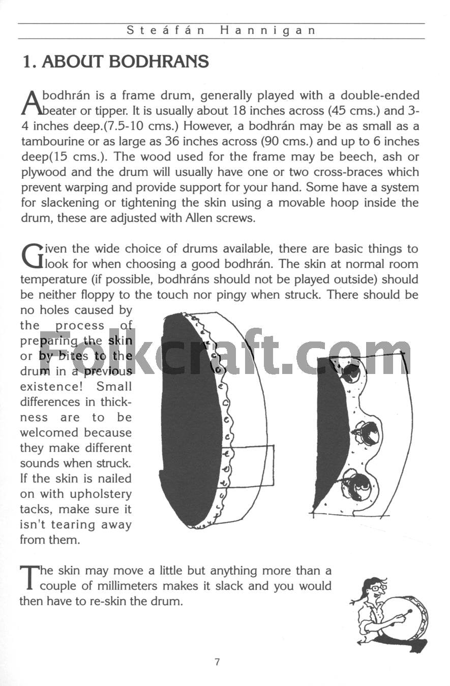 The Bodhran Book Hannigan, Steafan