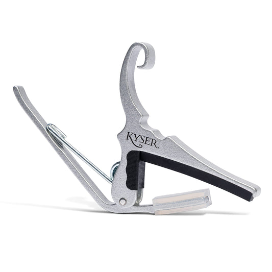 KG6S Kyser Quick Change Capo Silver