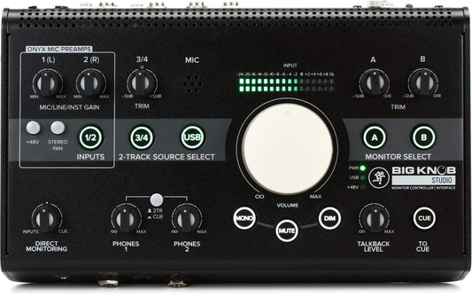 Mackie Big Knob Studio 3x2 Studio Monitor Controller