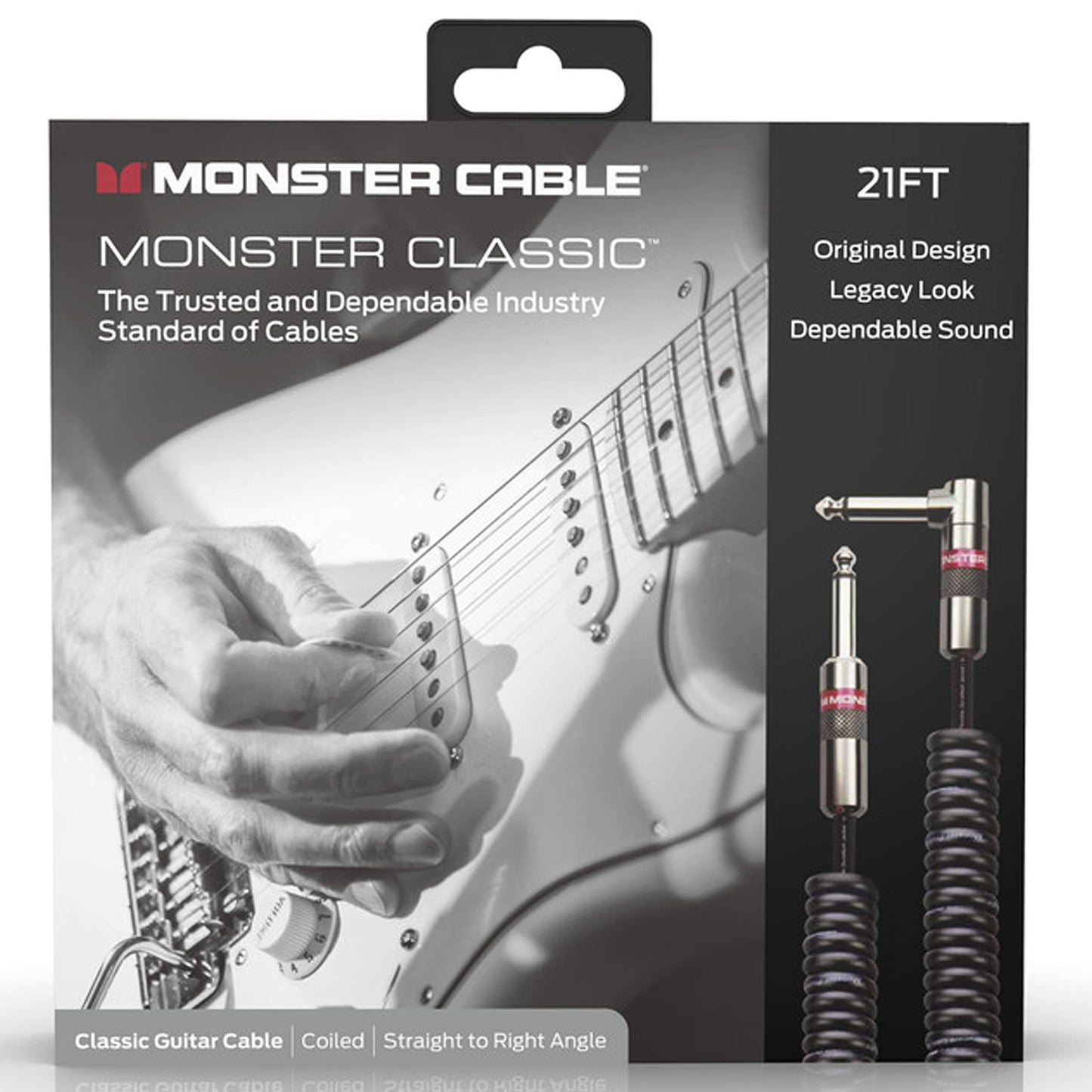 Monster Prolink Monster Classic Instrument Cable - 21 ft - Black