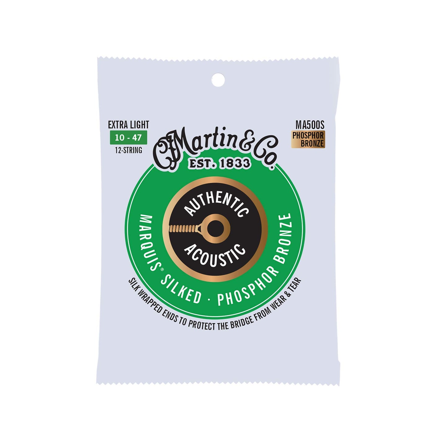 Martin Authentic Acoustic Guitar Strings - Marquis Silked