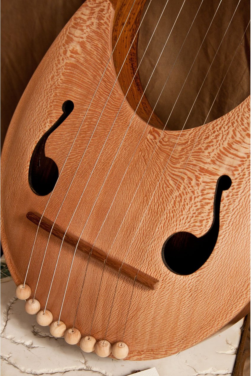 Mid-East Lyre Harp, 8 String