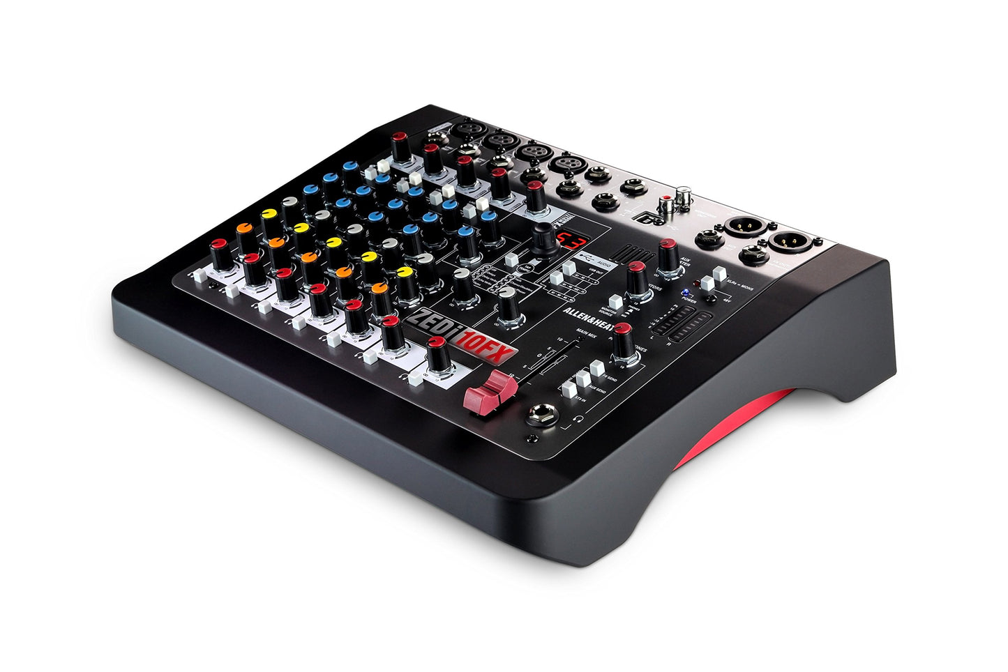 Allen & Heath ZEDi-10FX - Compact Hybrid Audio Mixer/4x4 USB Interface with 61 Studio Quality FX (AH-ZEDi-10FX),Black