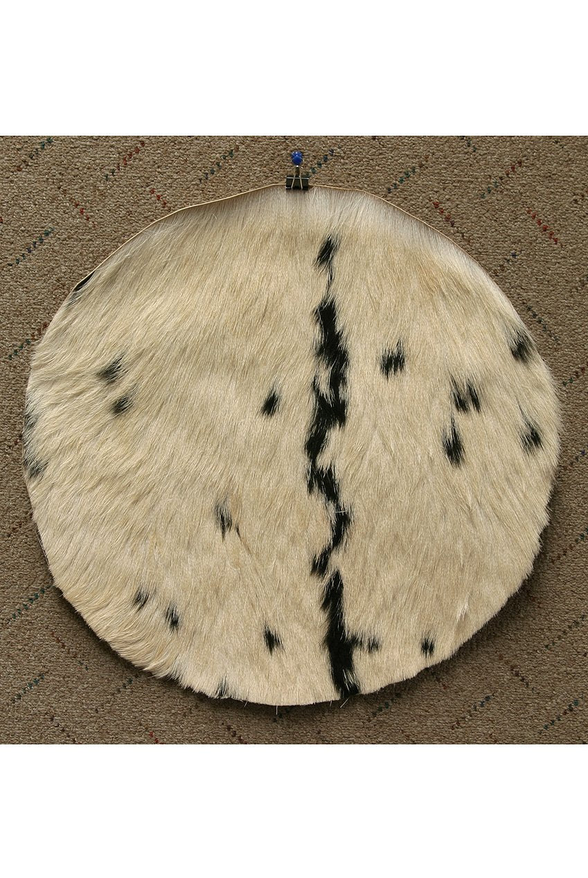 Goatskin, 18" with Hair, Thin