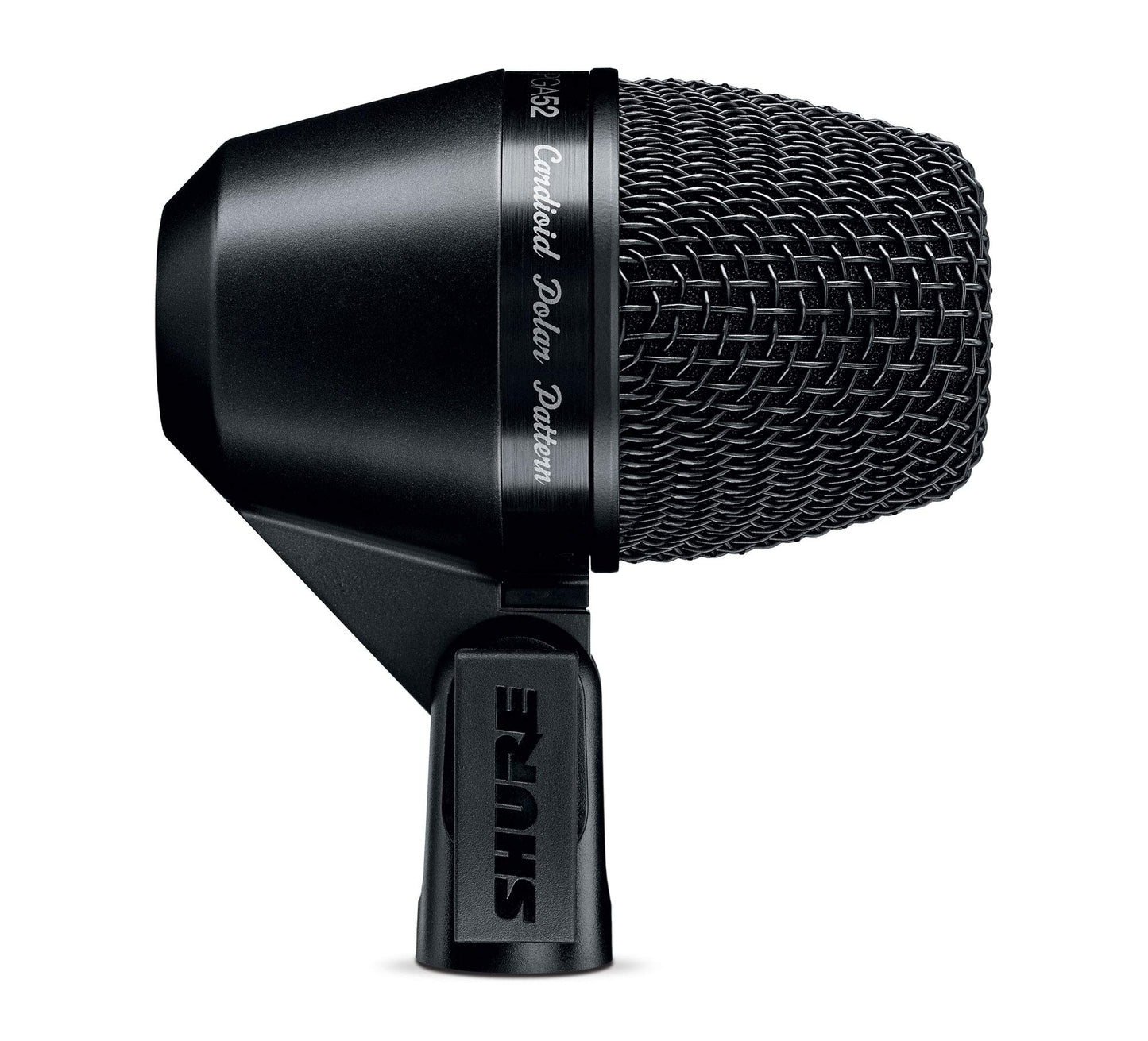 Shure PGA52 Dynamic Microphone - with Cardioid Pick-up Pattern, Swivel-Mount Dynamic Kick-Drum Microphone (PGA52-XLR)