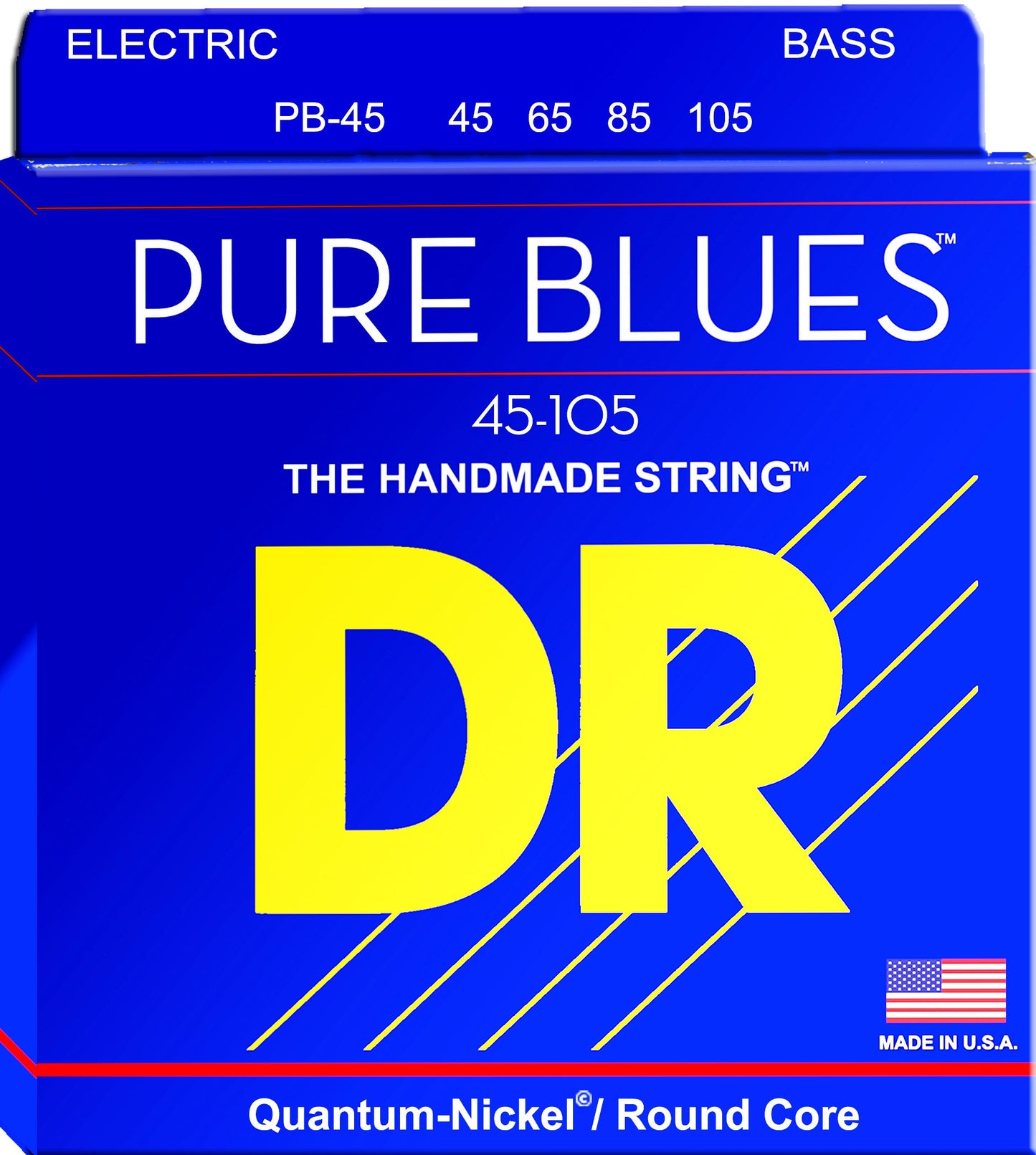 Dr Pure Blues PB – 45 Medium Electric Bass Strings Set of 2