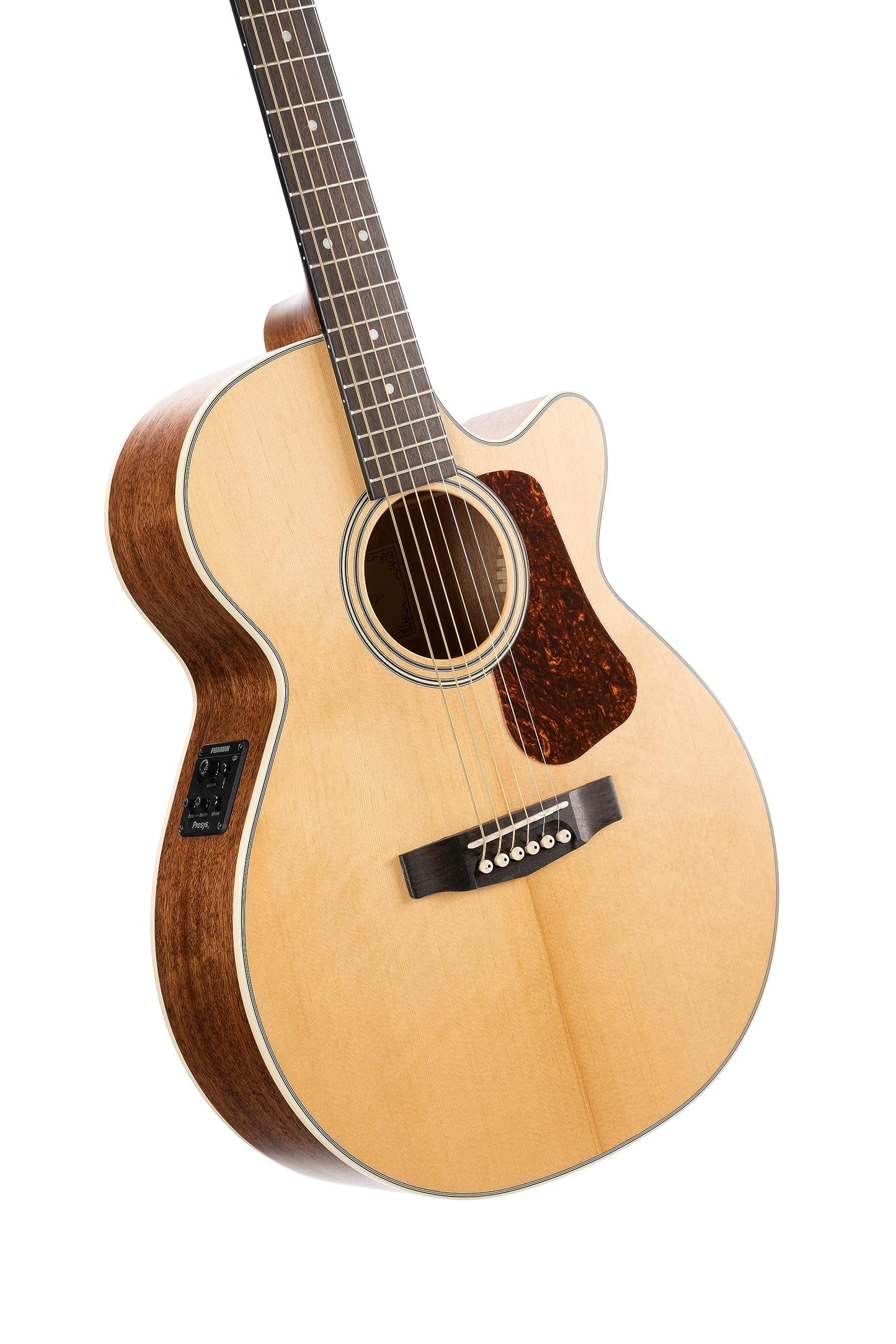 Cort 6 String Acoustic-Electric Guitar, Right, Natural, Full (L100FNS-A-U)