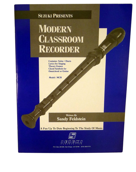 Suzuki Musical Instrument Corporation MCR Modern Classroom Recorder Book