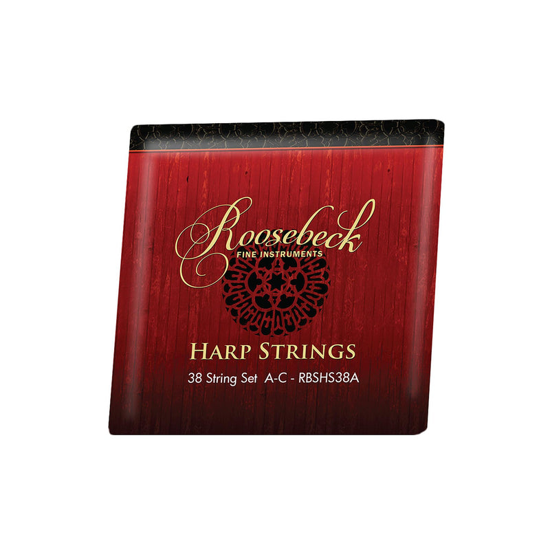 Roosebeck Harp String Set, 38, A - C