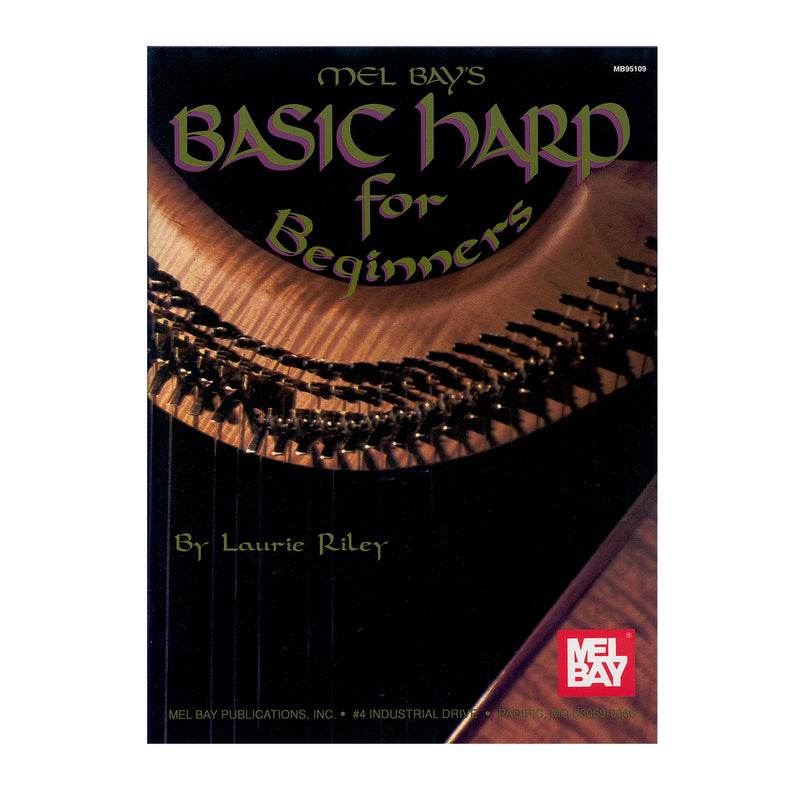 Basic Harp for Beginners [Paperback] Riley, Laurie