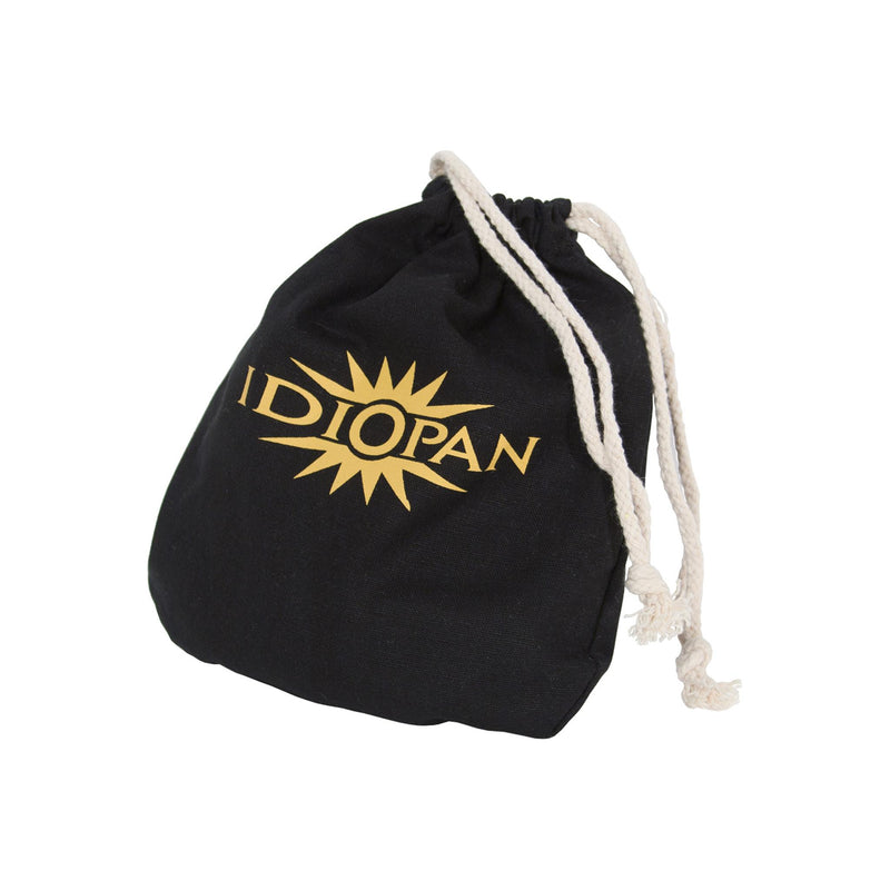 Idiopan 6-Inch Drawstring Bag - Black