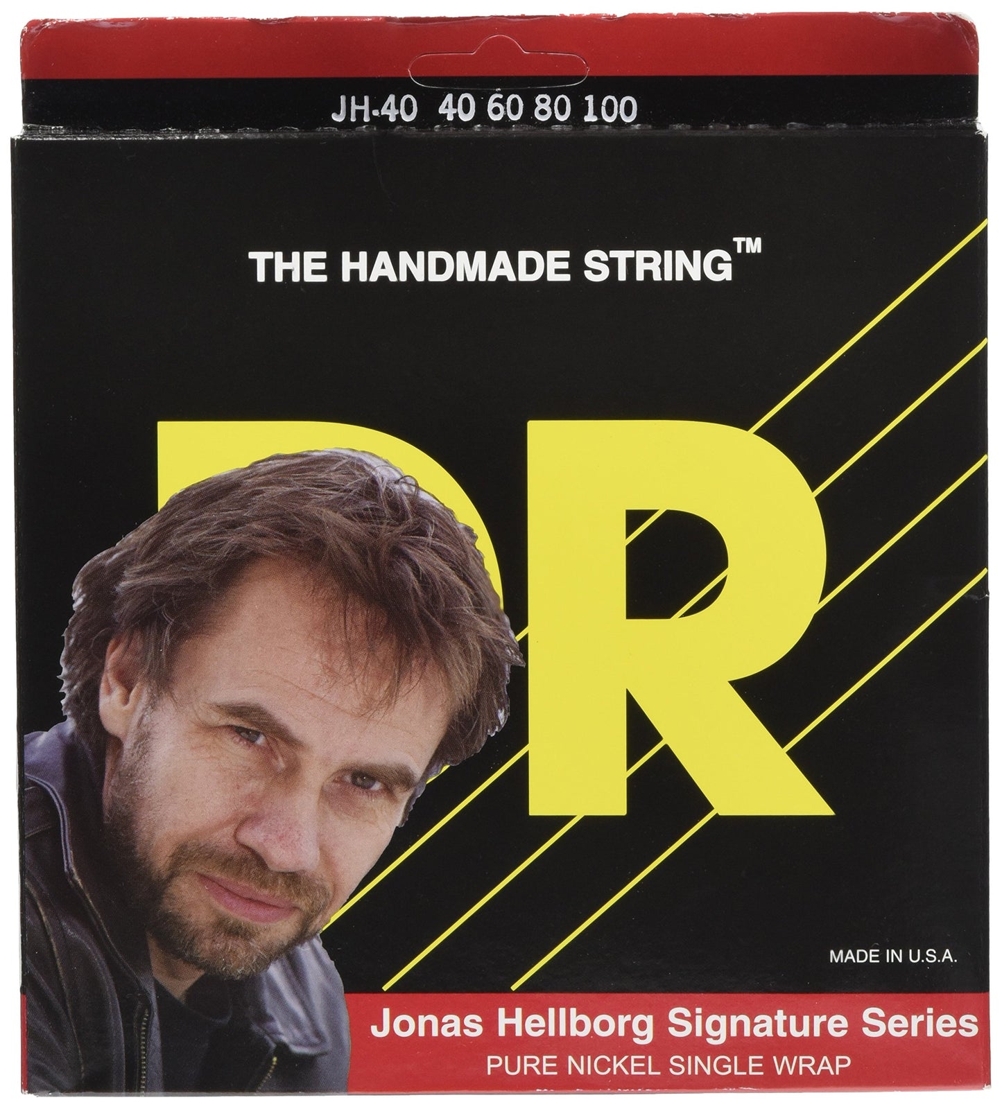 DR Strings Jonas Hellbord Signature 4 String Bass (40-100)