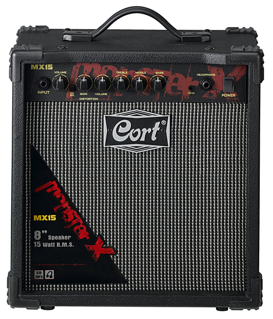 Cort KX100 Double Cutaway Metallic Ash