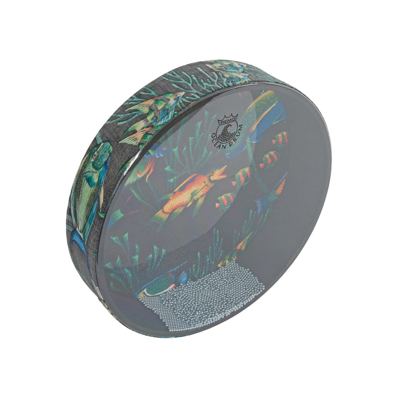Remo Ocean Drum - Fish Graphic, 12"