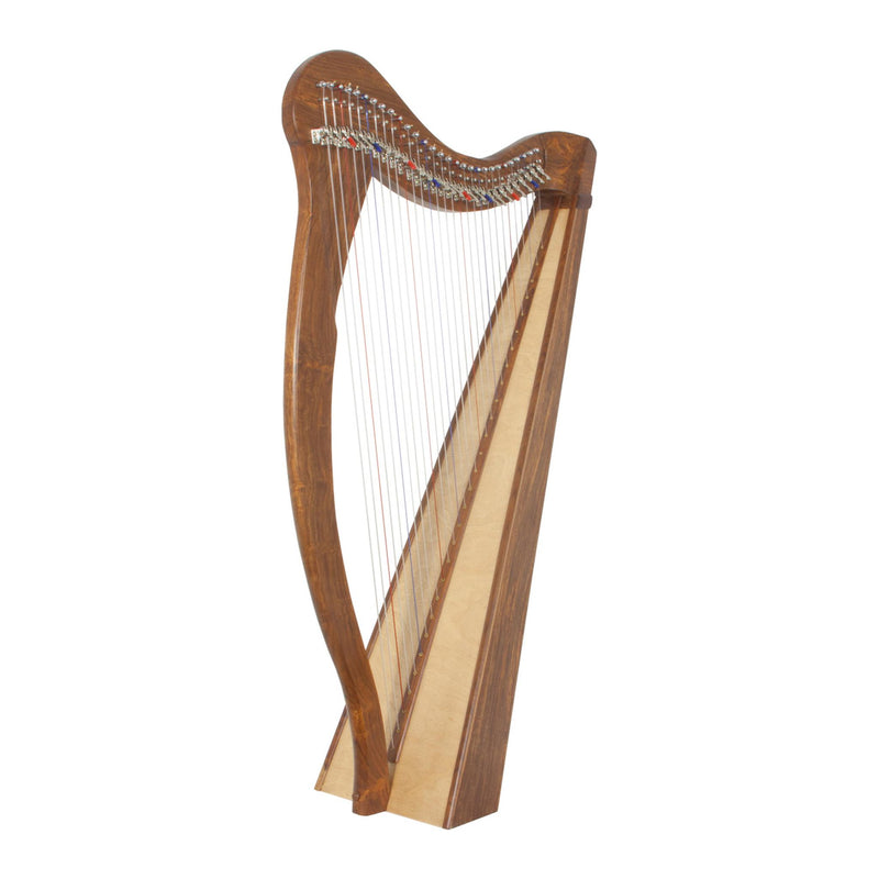 Roosebeck 29-String Mintrel Harp w/Chelby Levers - 5 Panel