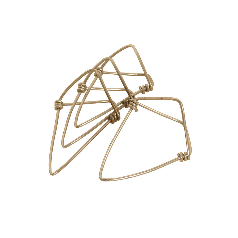 Mizrab, Metal, 4 Pack