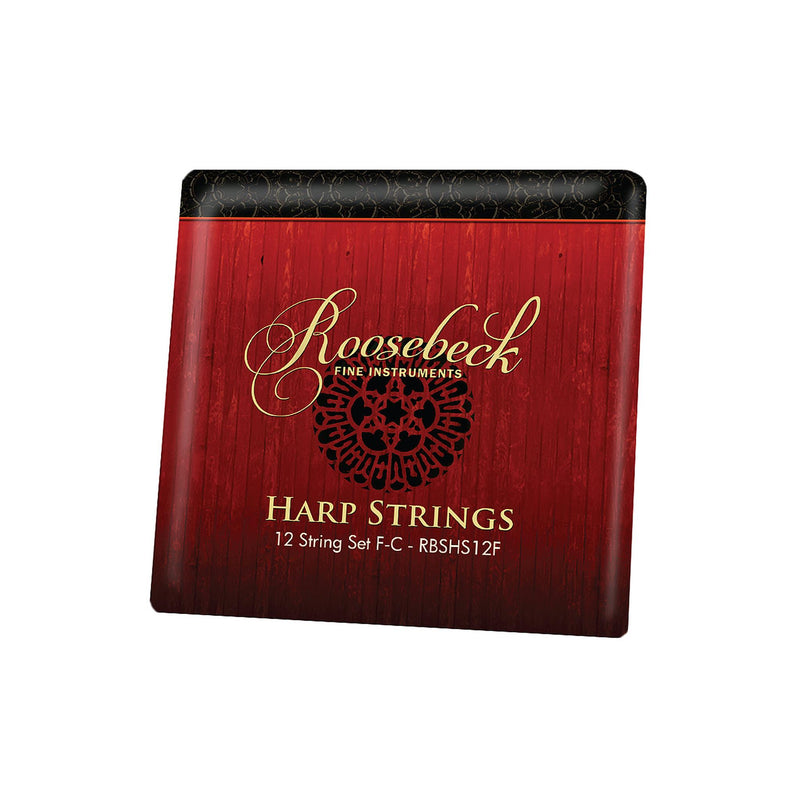 Mid-East Roosebeck Harp String Set, 12, F - C