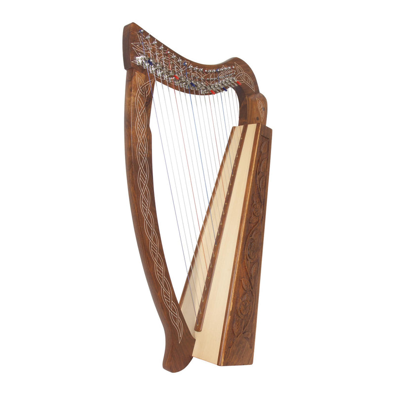 Roosebeck 19-String Pixie Harp w/Shelby Levers