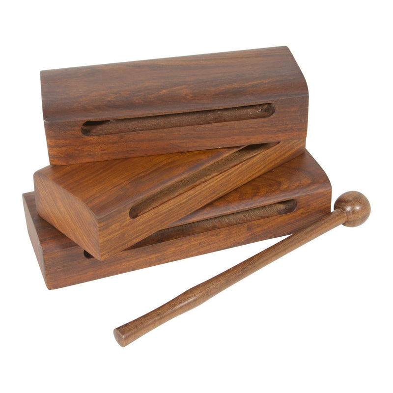 Wooden Blocks, Set of 3, W Beater