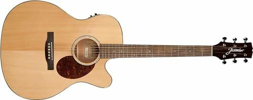 Jasmine 6 String Acoustic-Electric Guitar, Right Handed, Natural (JO37CE-NAT)