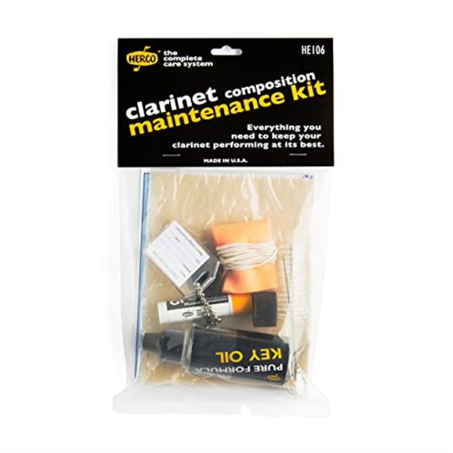 Herco® HE106 Clarinet Composition Maintenance Kit