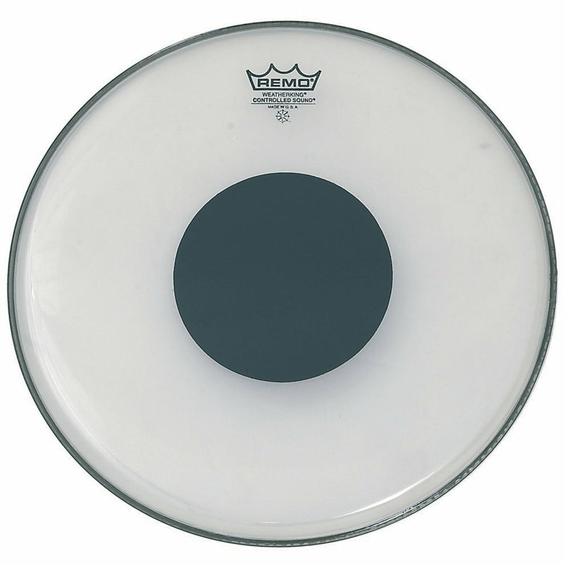 Remo Controlled Sound Clear Drum Head with Black Dot - 12 Inch