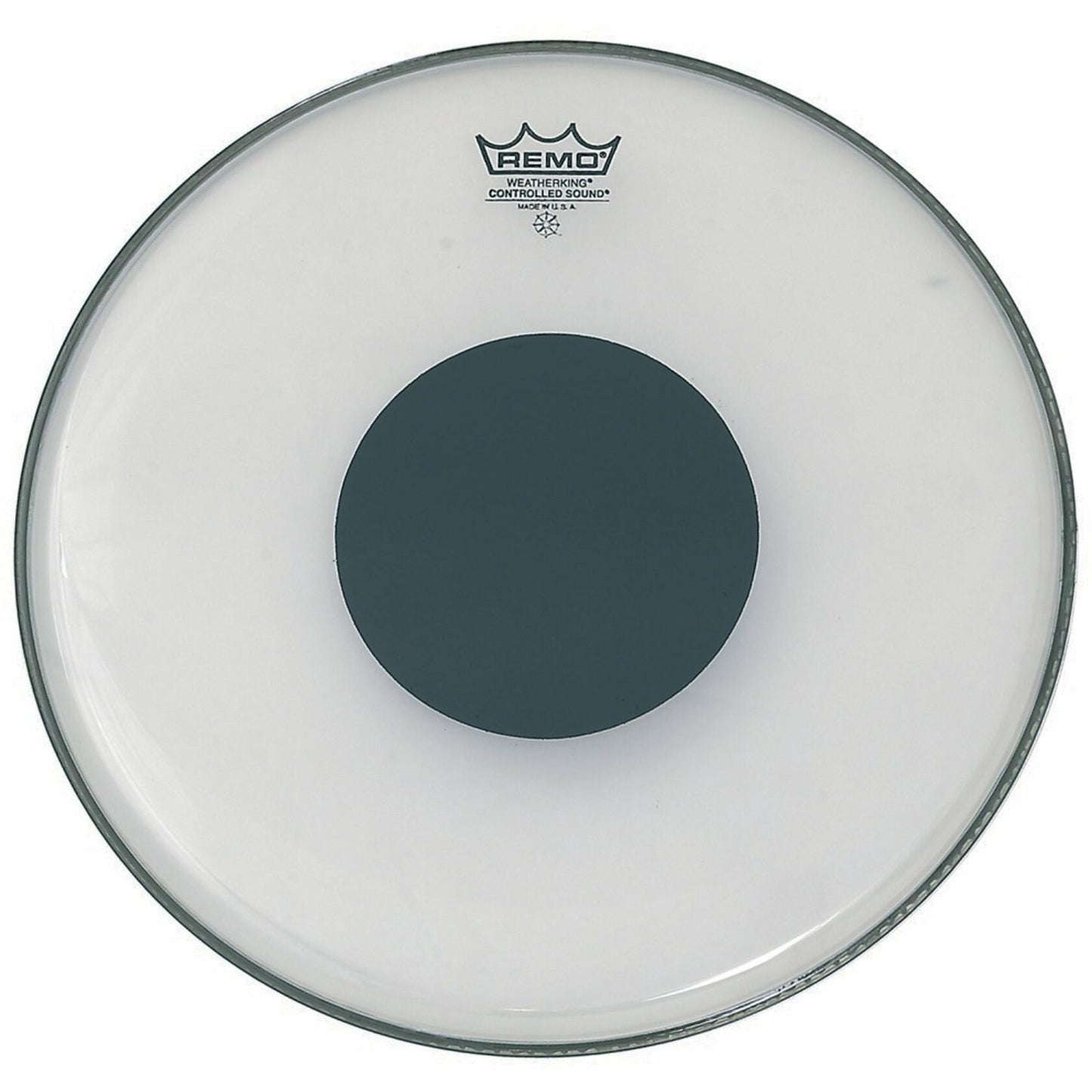 Remo Controlled Sound Clear Drum Head with Black Dot - 12 Inch