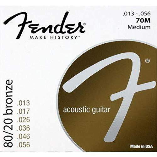 Fender 70M 80/20 Bronze Acoustic Guitar Strings