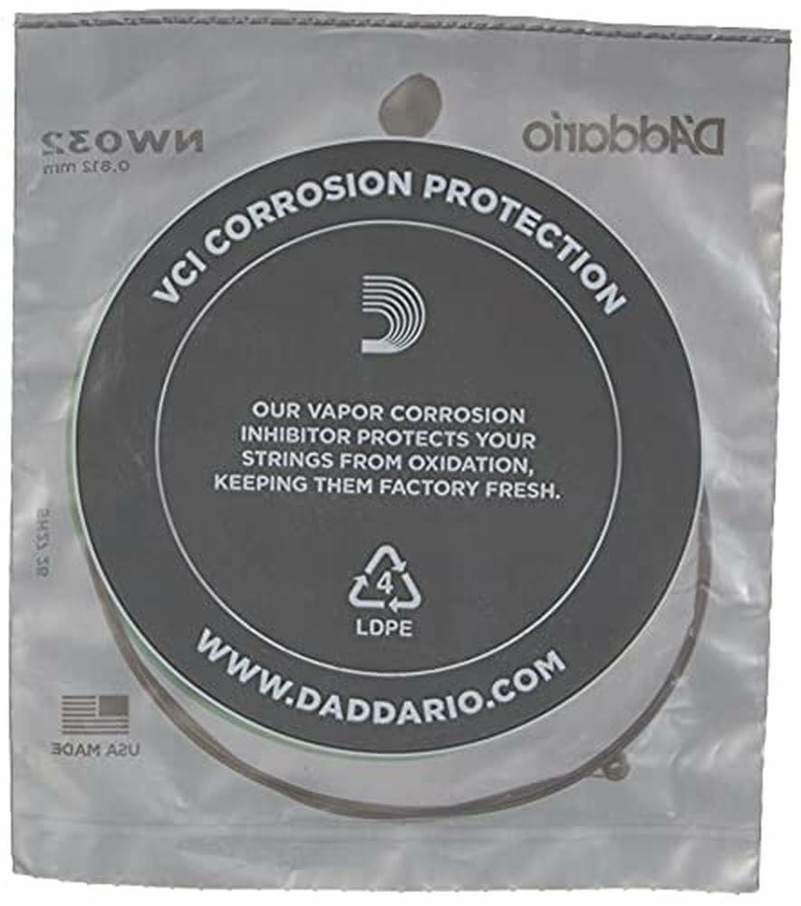 D'Addario NW020 Nickel Wound Electric Guitar Single String