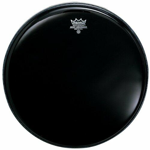 Remo ES001400 Ebony Ambassador Drum Head, 14-Inch