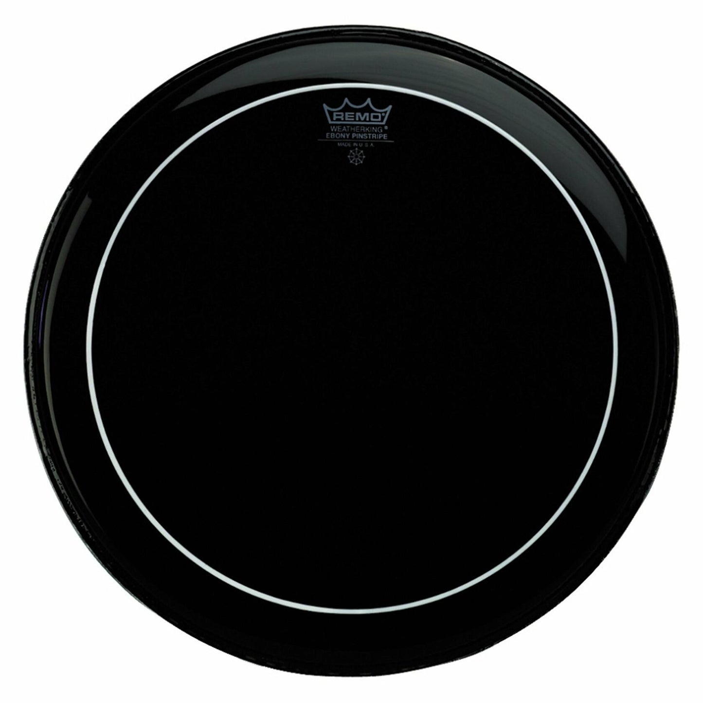 Remo ES0610PS Ebony Pinstripe Drum Head, 10-Inch