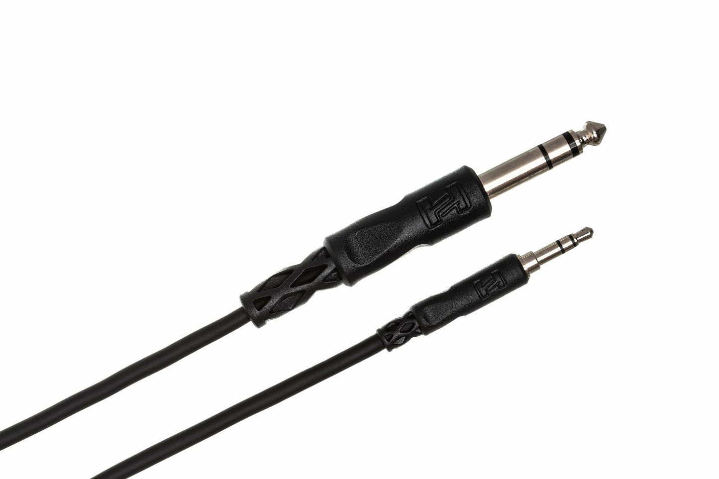 Hosa CMS-110 Stereo Interconnect, 3.5 mm TRS to 1/4 Inch TRS, 10 Feet