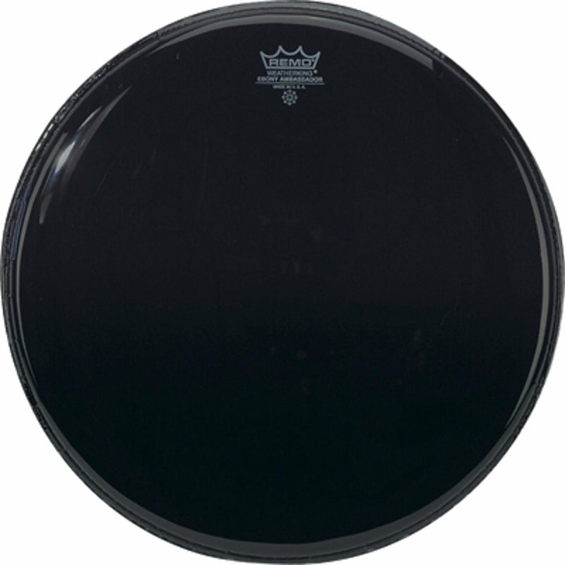 Remo ES001300 Ebony Ambassador Drum Head, 13-Inch