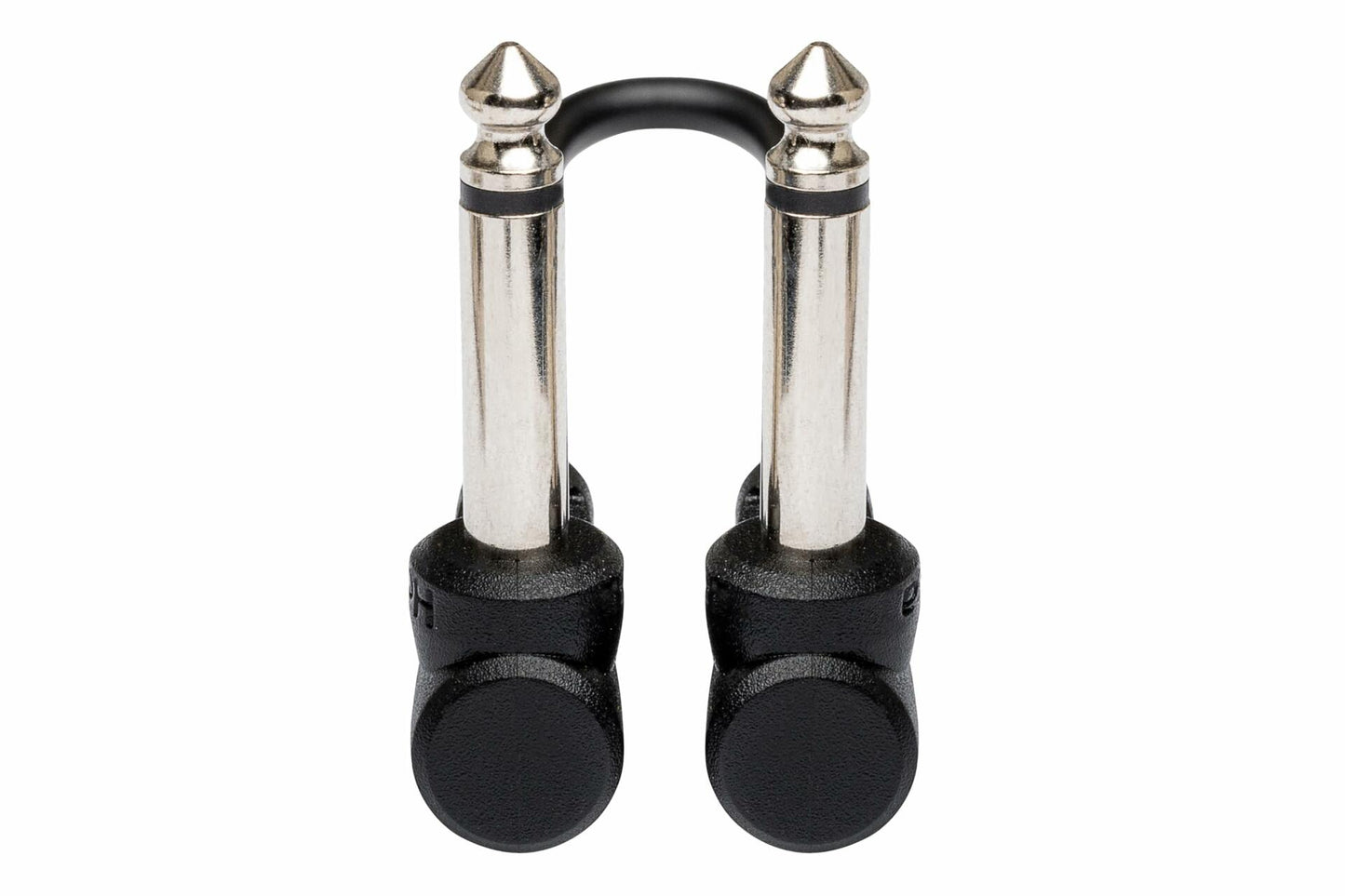 Hosa CFS-606 Molded Right-angle to Same Guitar Patch Cable, 6 Inches, 6 pieces