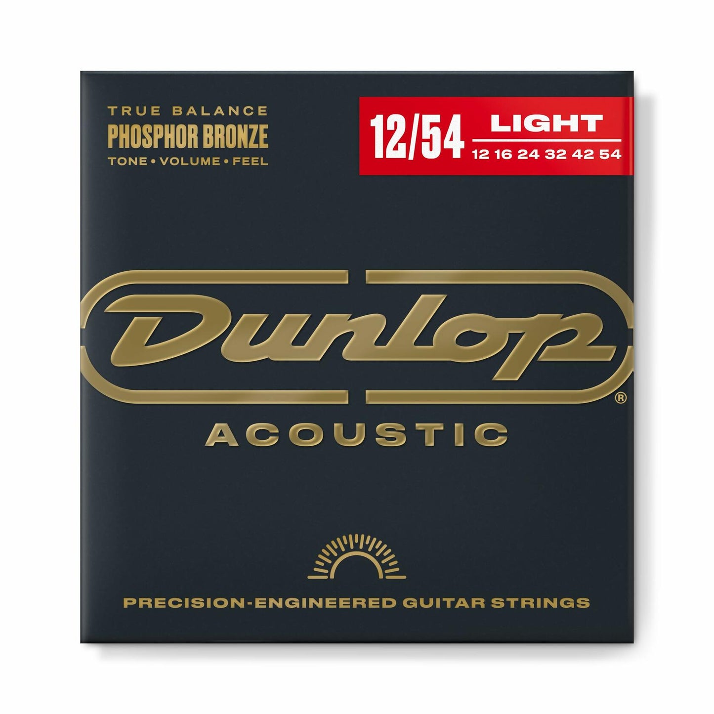 Jim Dunlop Phosphor Bronze 12-String 12-54 Acoustic Guitar Strings