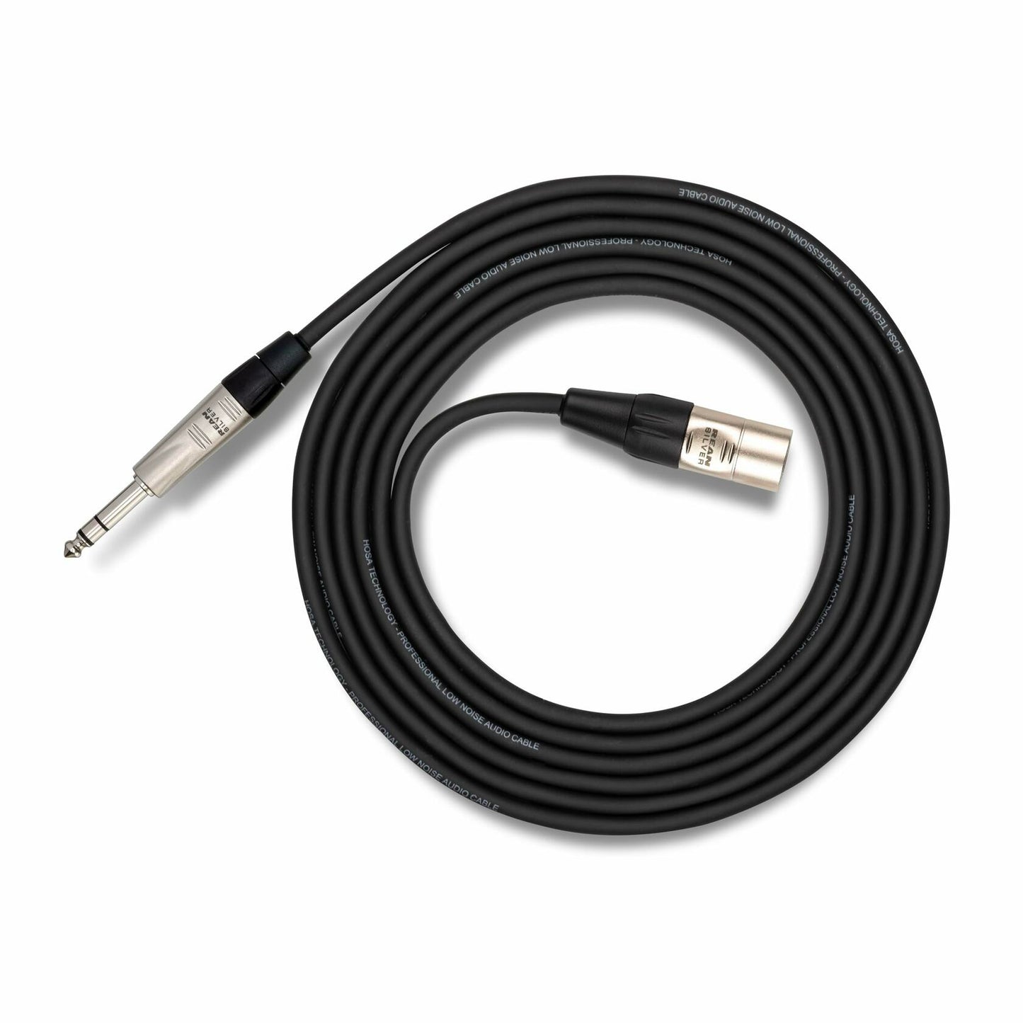Hosa HSX-003 REAN 1/4 Inch TRS to XLR3M Pro Balanced Interconnect, 3 Feet