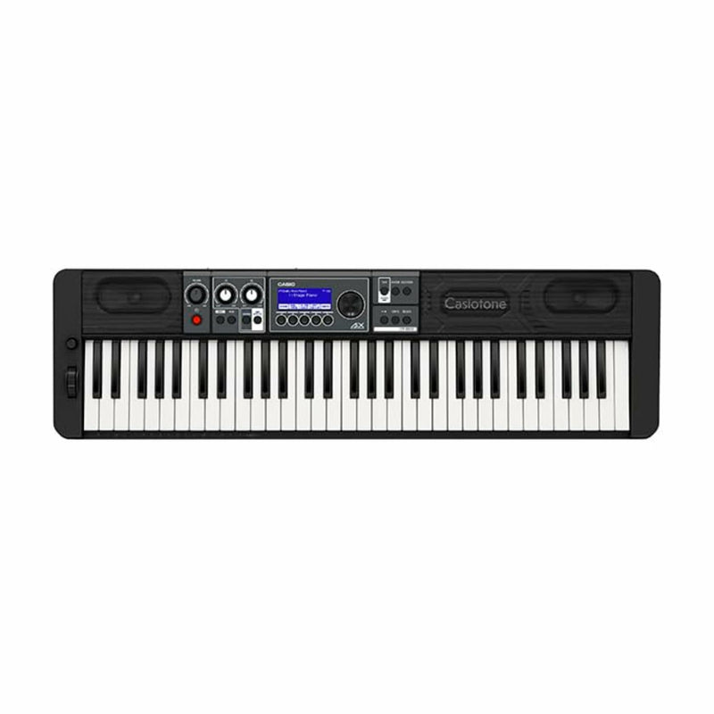 Casio Casiotone CT-S500 – 61-Key Touch-Responsive Portable Keyboard | 800 AiX Tones, DSP Effects, Bluetooth MIDI/Audio, 6-Track Recorder, USB, Line Outs, Casio Music Space App | Gig-Ready & Compact