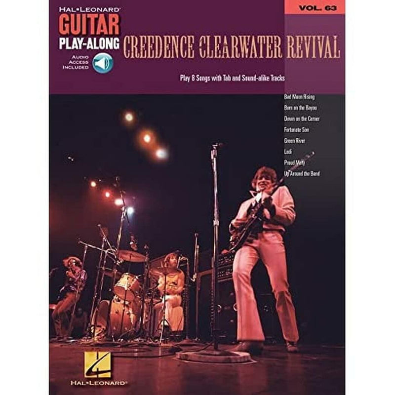 Creedence Clearwater Revival - Guitar Play-Along Volume 63 Book/Online Audio (Hal Leonard Guitar Play-Along) [Paperback] Creedence Clearwater Revival