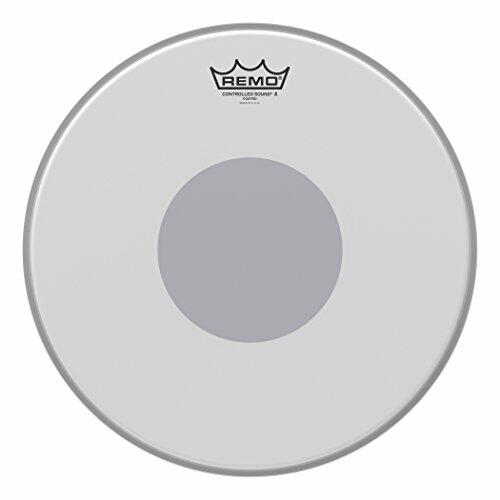 Remo CX011410 Controlled Sound X Drum Head, 14-Inch, Black Dot on Bottom