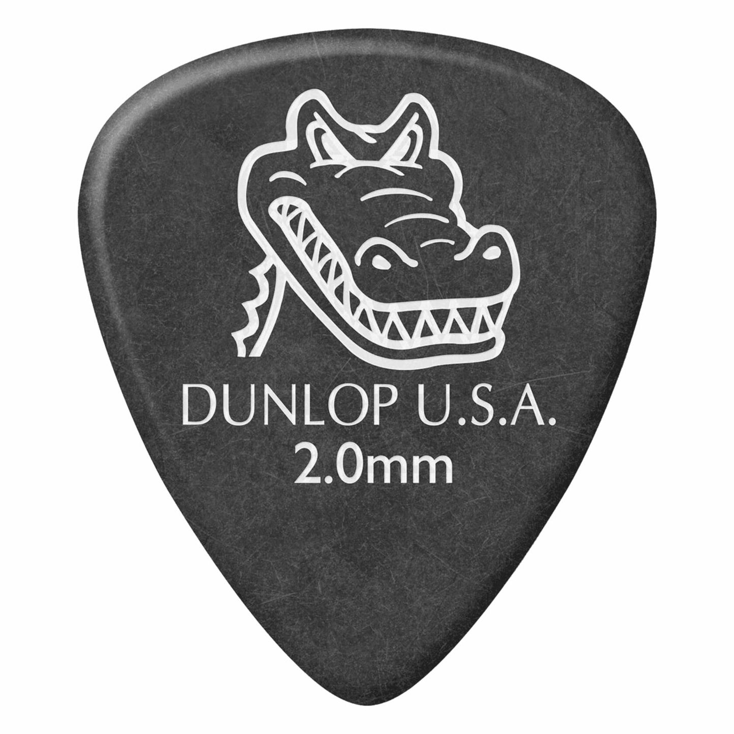 Dunlop Gator Grip Standard 2.0mm Black Guitar Picks