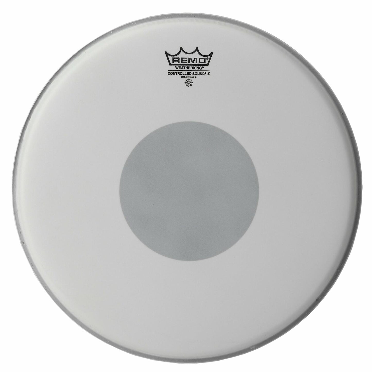 Remo CX011410 Controlled Sound X Drum Head, 14-Inch, Black Dot on Bottom