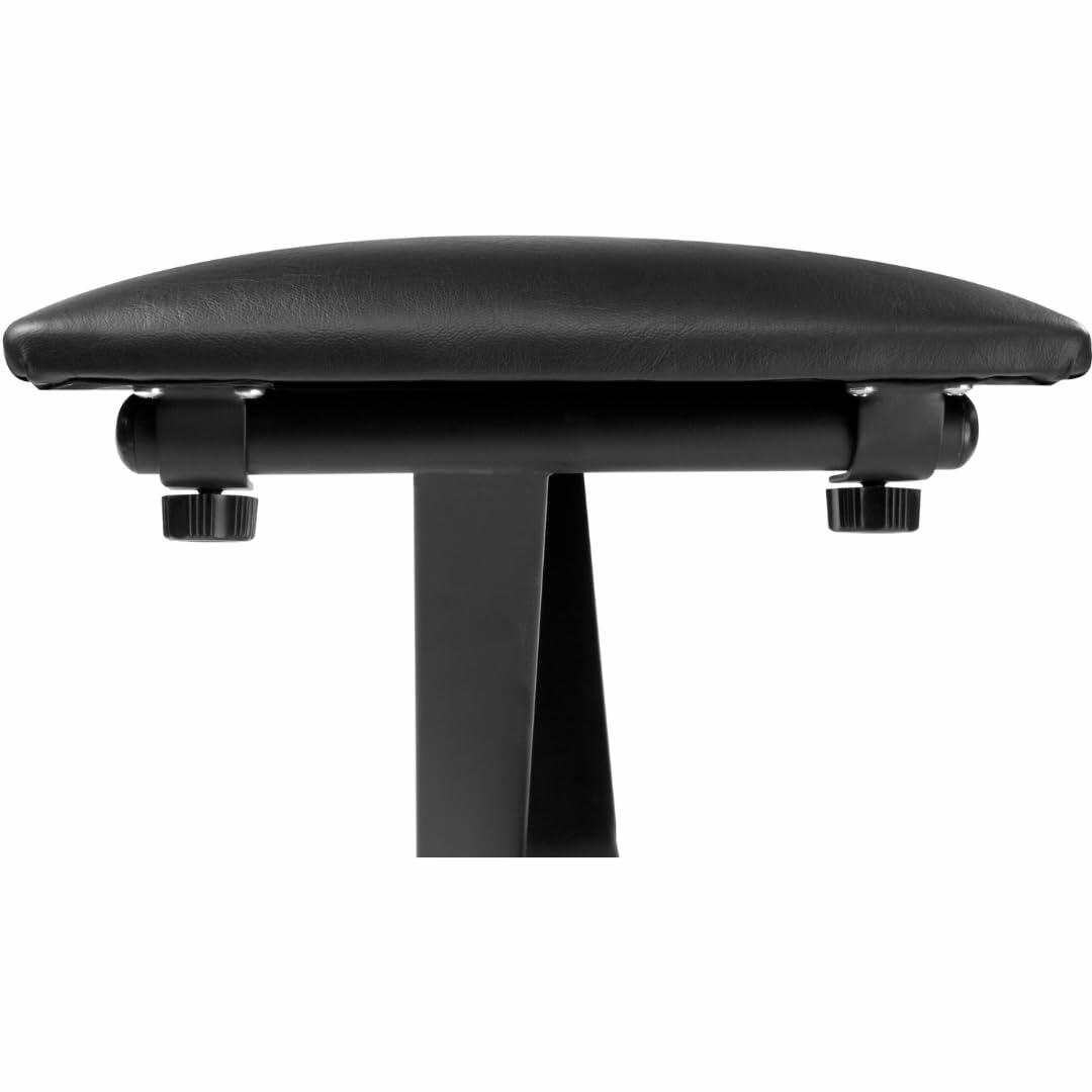 Ultimate Support JamStands SB100 Small Keyboard Bench w/Padded Seat and Adjustable Height