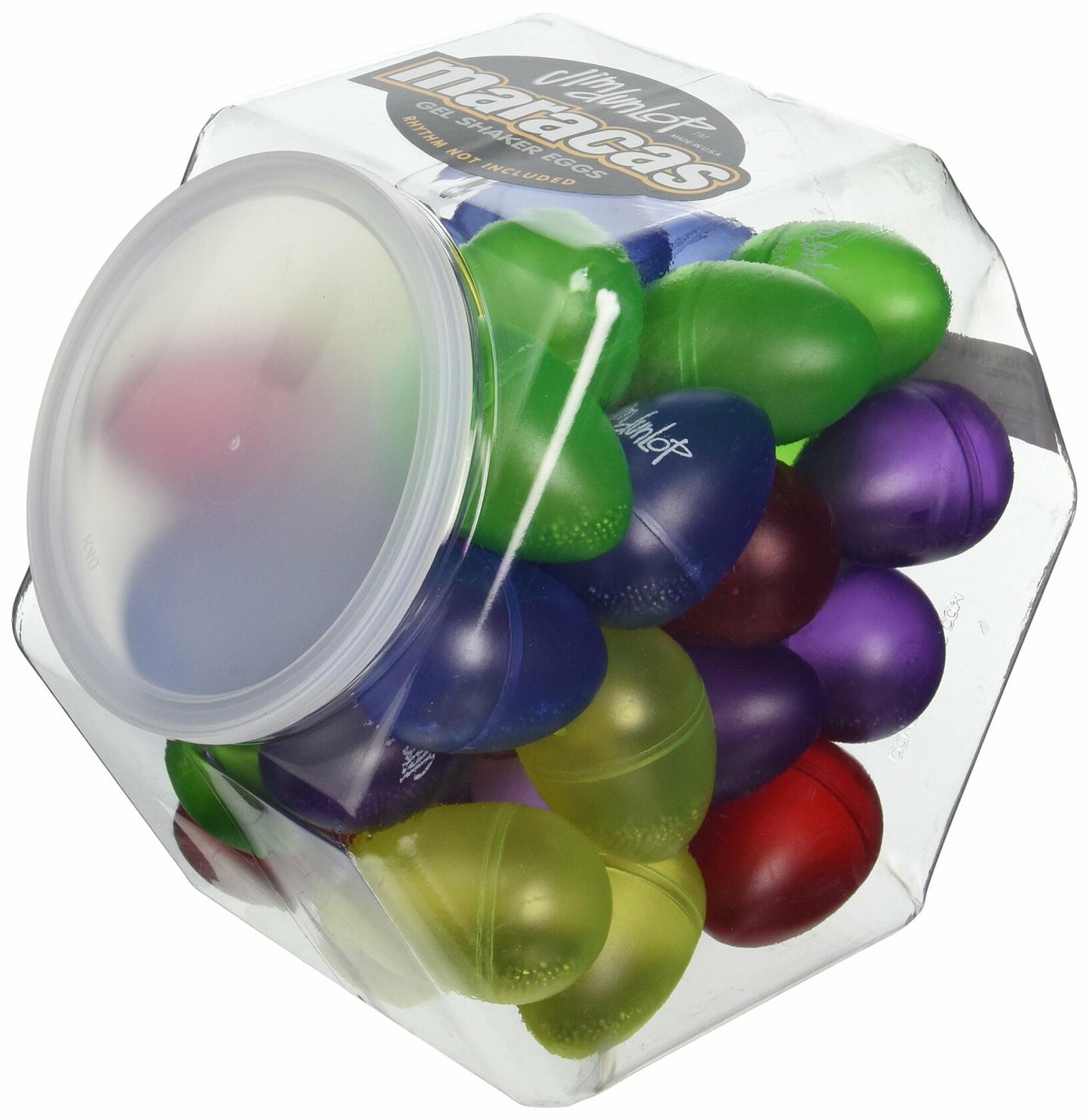 JIM DUNLOP 9102 Gel Maracas, 5-Colors, 36/Jar