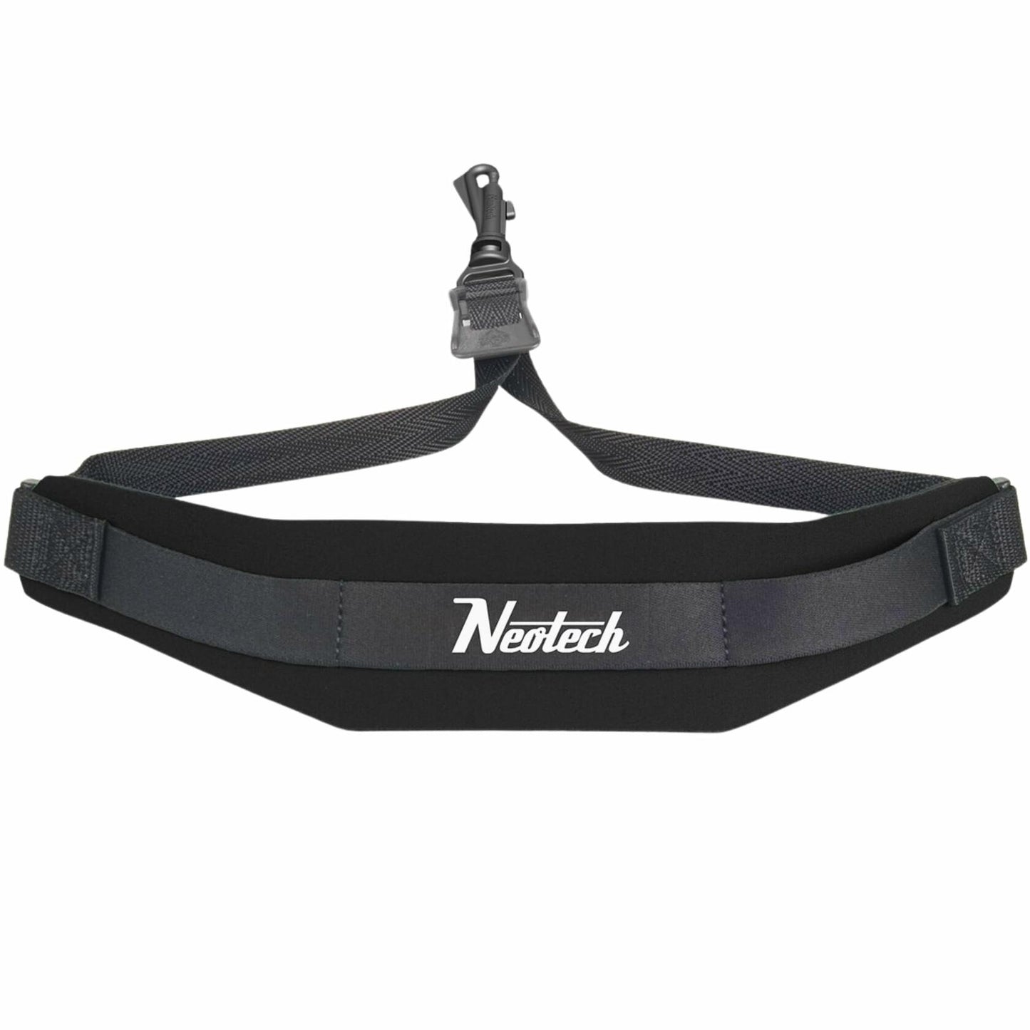 Neotech Saxophone Swivel Hook Neck Strap Soft Sax Padded for Alto Tenor Baritone Soprano – (XL, Black) - Made in USA
