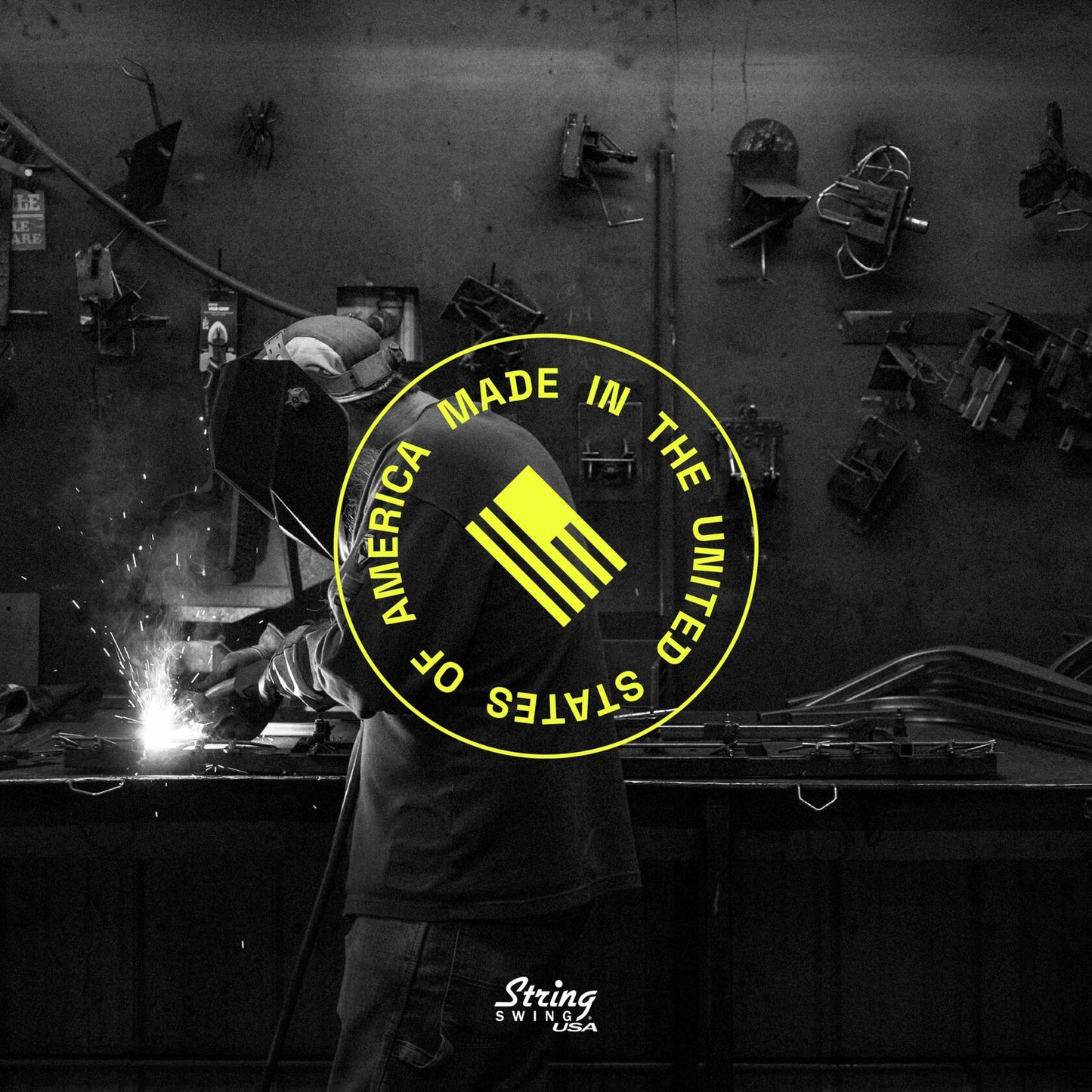 String Swing CC01K-BW Guitar Hanger and Guitar Wall Mount Bracket Holder for Acoustic and Electric Guitars Black Walnut